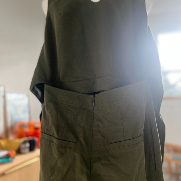 Club Monaco Torela Wrap Jumpsuit in Green Size 0 - Picture 10 of 11